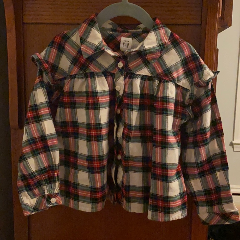 Baby Gap Plaid Shirt 4T